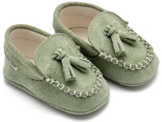 Babywalker Βαπτιστικά Καστόρινο Loafer  MI1130 Μέντα
