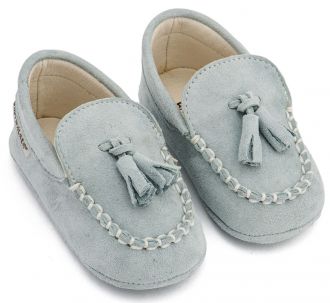 Babywalker Βαπτιστικά Καστόρινα Loafer  MI1130 Μίνεραλ