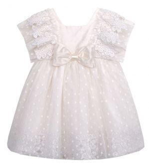 NstNastasia Βαπτιστικό Φόρεμα Louisa de Mar 4609