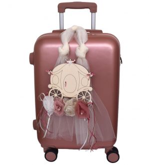 NstNastasia Βαλίτσα Ταξιδιού Βάπτισης Άμαξα Κολοκύθα 1889