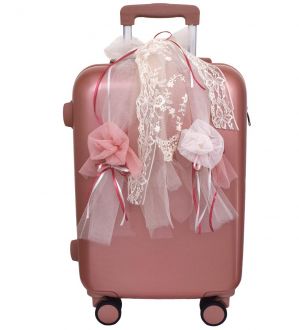 NstNastasia Βαλίτσα Ταξιδιού Βάπτισης Λουλούδια 1891