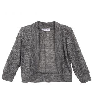 NstNastasia Βαπτιστικό Πλεκτό Ζακετάκι Γκρι 0012