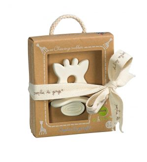 Sophie La Girafe Μασητικό Οδοντοφυΐας So Pure από Καουτσούκ για 0 m+