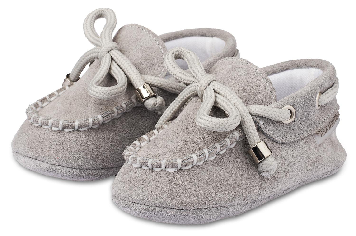 Babywalker Δετό Loafer Αγκαλιάς Γκρι
