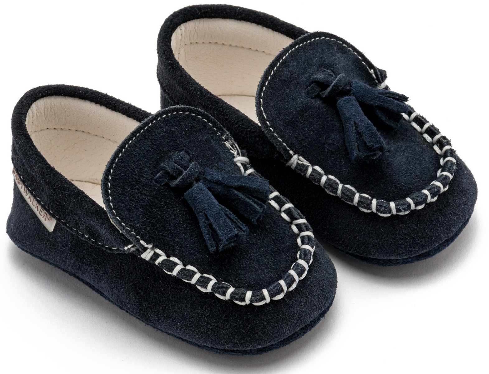 Babywalker Βαπτιστικά Καστόρινα Loafer MI1130 Μπλε